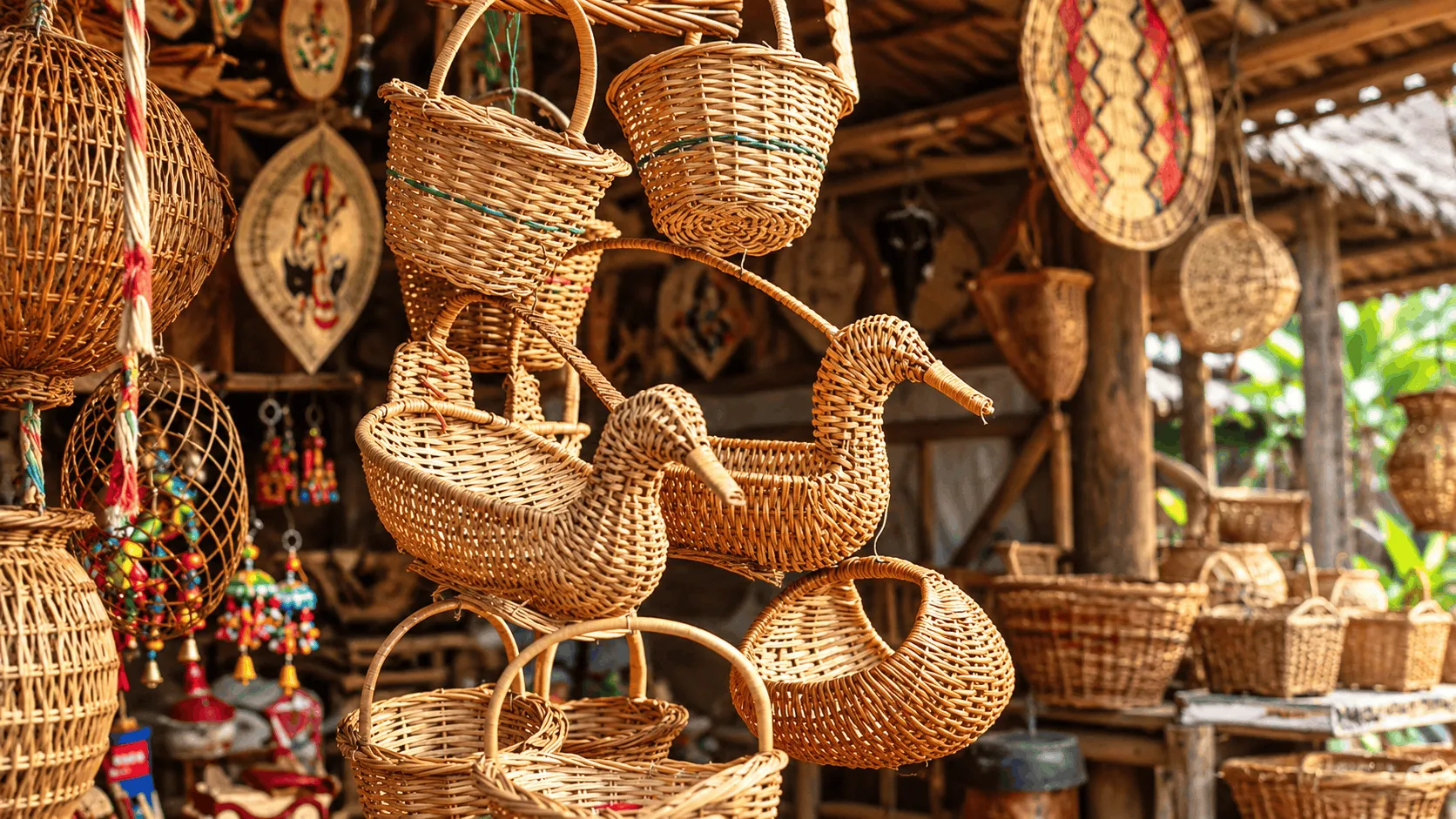 Bamboo and Cane Crafts of Mizoram: Traditional Handicrafts & Where to Buy