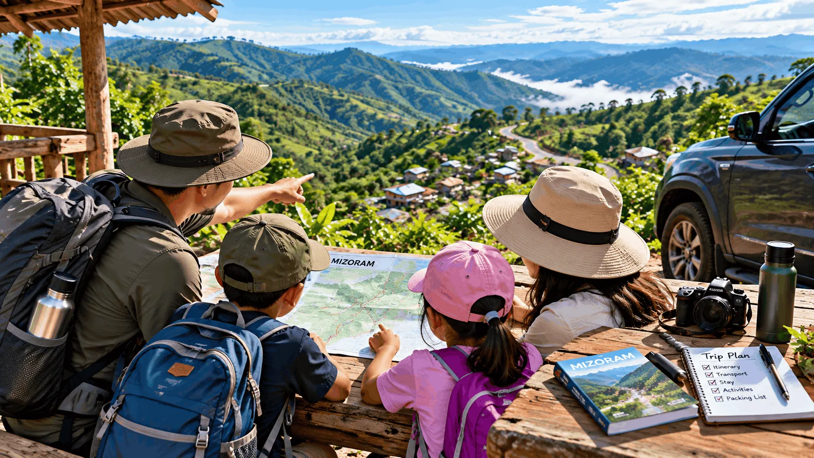 Mizoram Family Travel Guide: Itineraries, Transport & Practical Tips